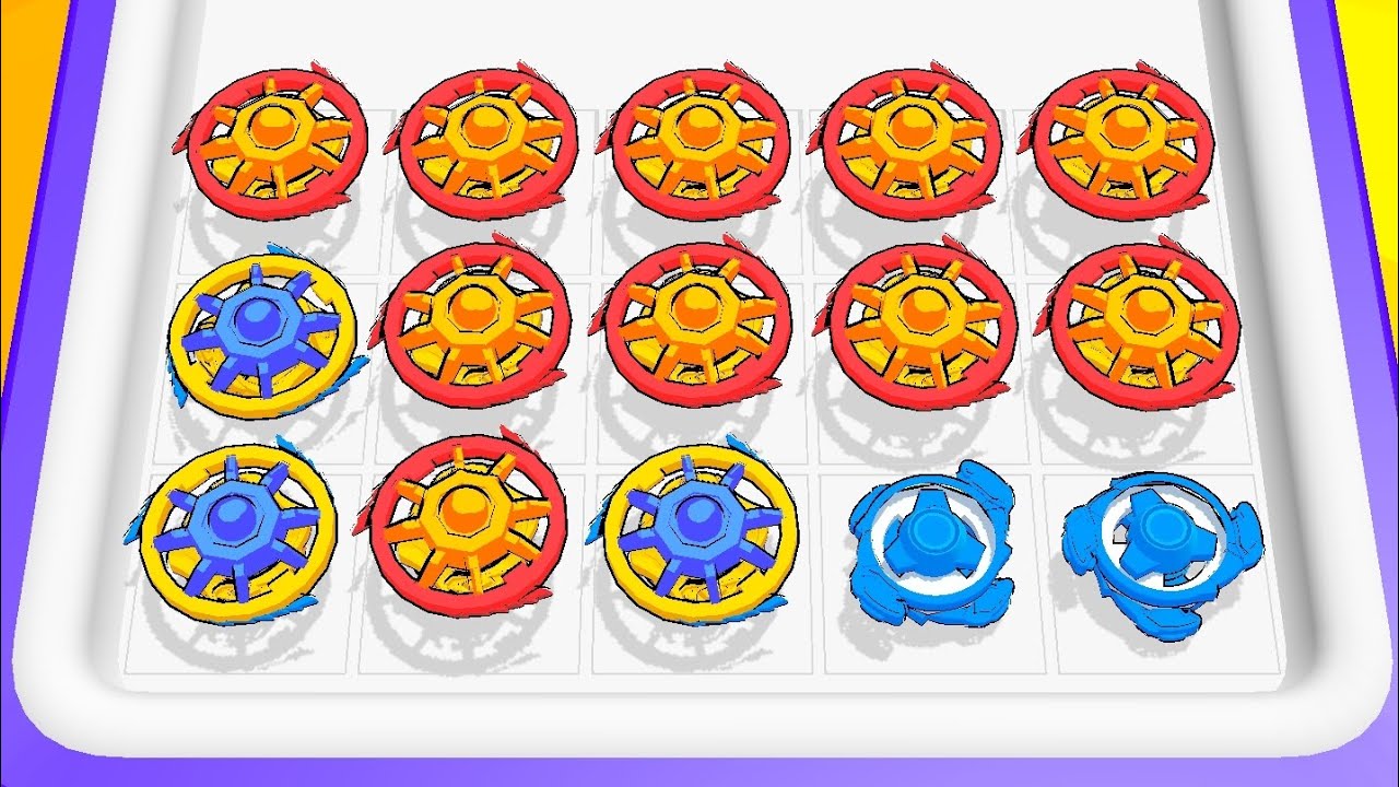 Spinner Battle - Blade Game - Max Level gameplay ⭐⭐⭐ Merge gameplay 2