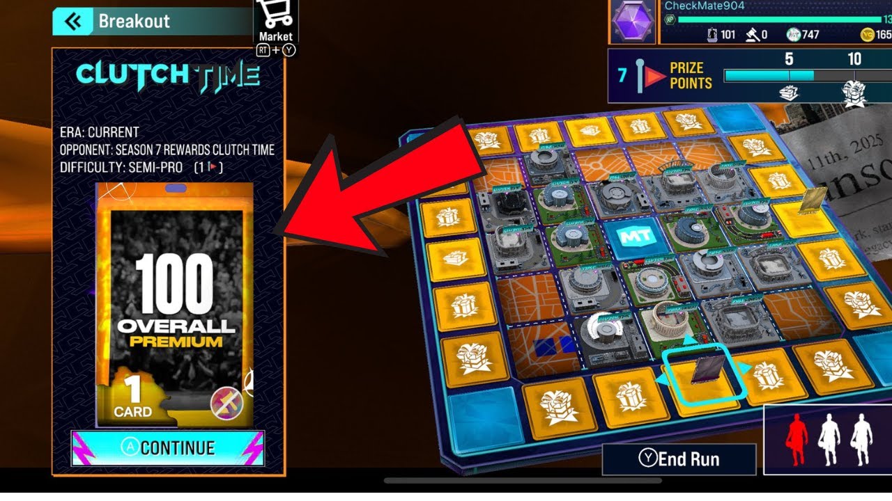 100 OVERALL FOUND IN BREAKOUT BOARDS IN NBA2K25 MyTeam!! HOW IT WORKS
