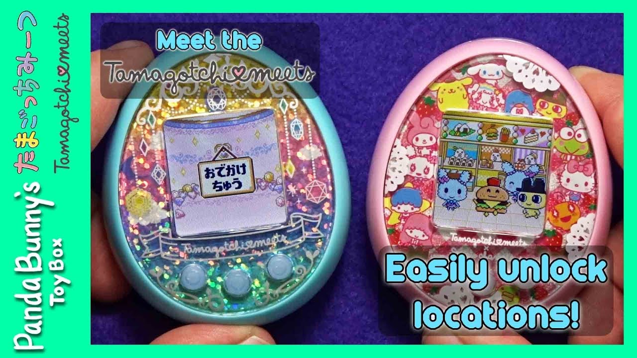 How to EASILY Unlock Locations with Two Tamagotchi Meets! | PandaBunny