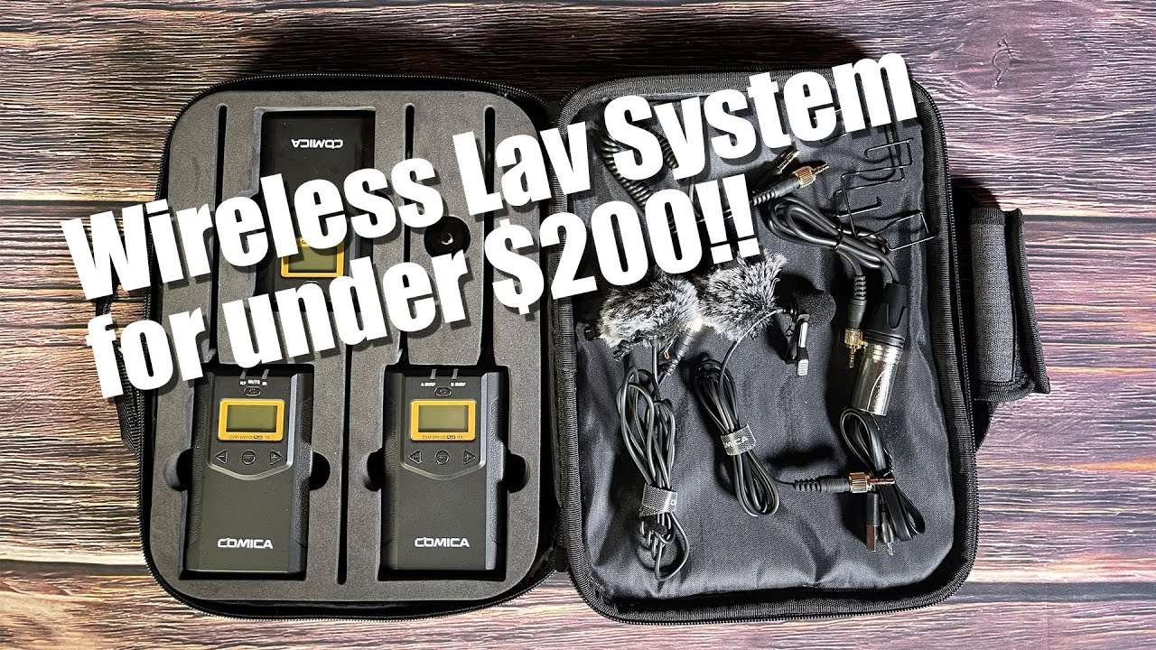 Budget Friendly Wireless LAV - Comica CVM-WM100 Plus