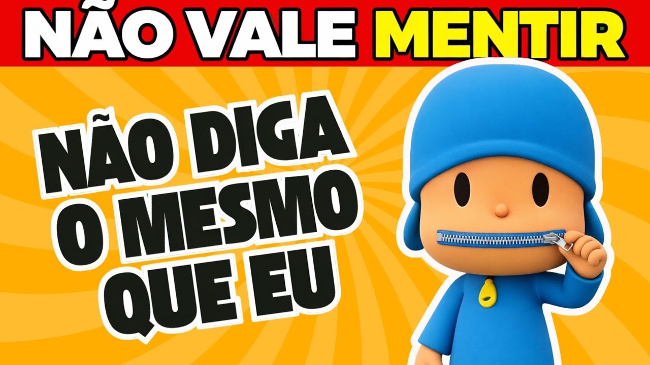 🤐 NÃO DIGA O MESMO QUE EU ❌ | Só 2% Chega até o Final! 😱 #quiz