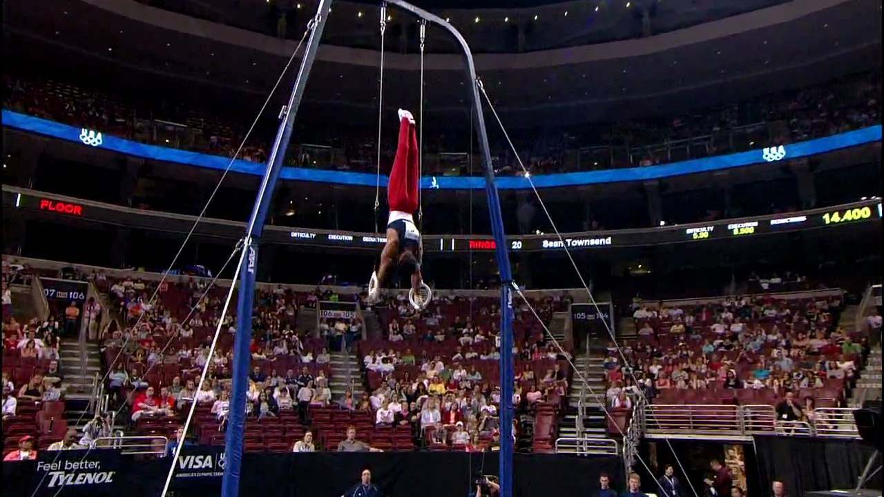 Raj Bhavsar - Still Rings - 2008 Olympic Trials - Day 1 - Men