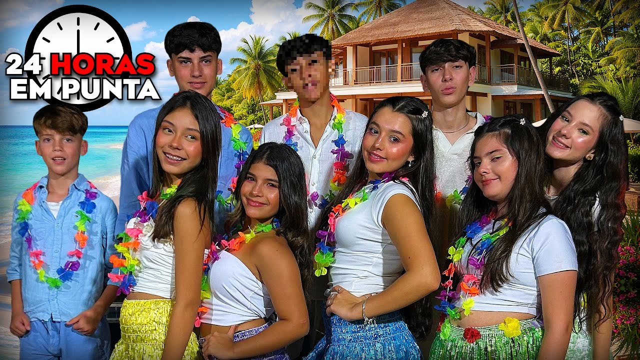 Passando 24 HORAS EM PUNTA Aconteceu Muita Coisa !