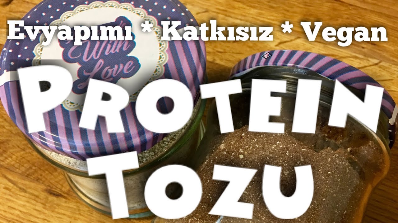 Protein Tozu nasıl yapılır? - Katkı maddesiz ve VEGAN