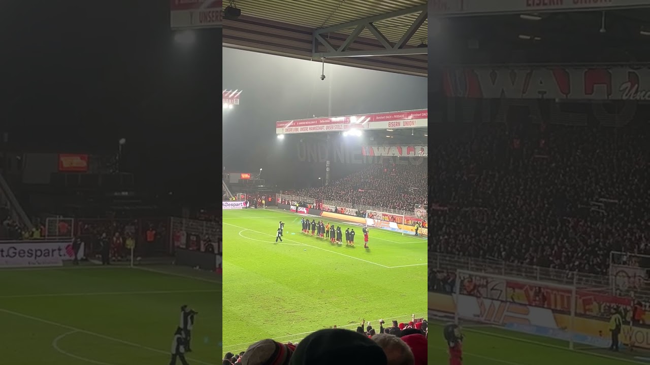 Union Berlin - RB Leipzig - Stimmung nach dem Spiel - das Stadion tobt 3:1