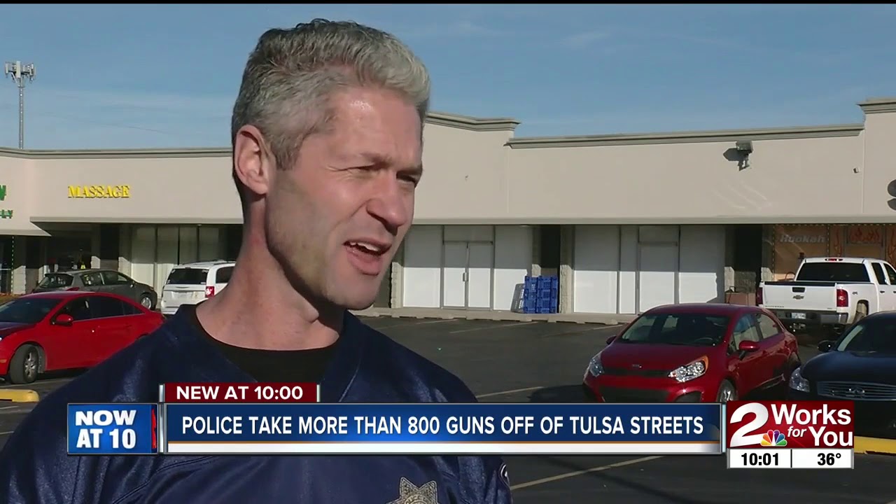 TPD Special Investigation Unit takes more than 800 guns off Tulsa streets