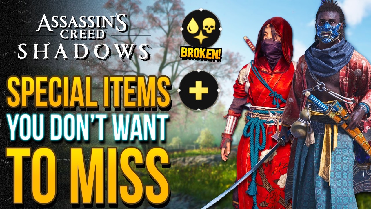 Assassin's Creed Shadows - These Amazing Items Secretly Make You Immortal! (AC Shadows Best Build)