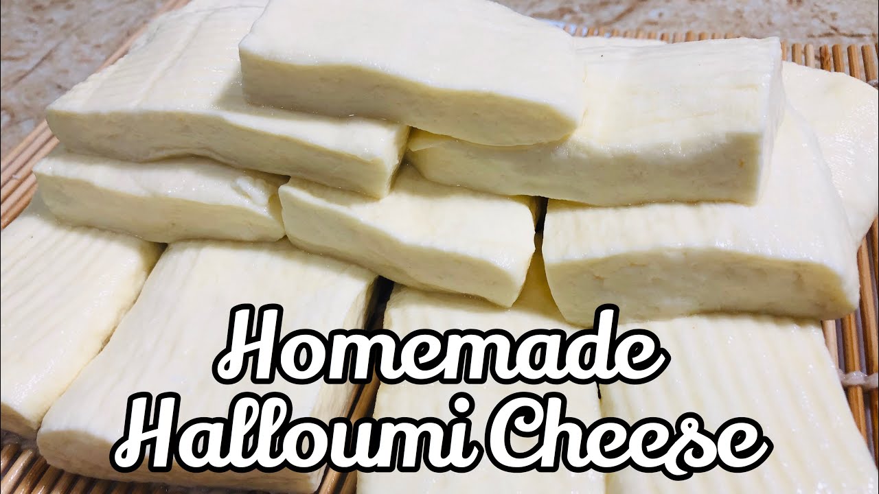How to make | Homemade Halloumi Cheese from Cows milk