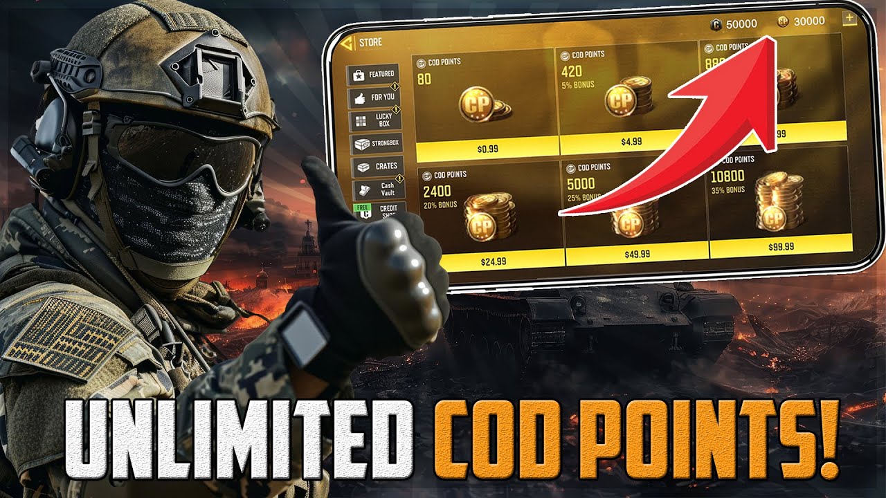 Call of Duty Mobile Hack/Mod Apk - How To Get COD Mobile Unlimited CP Points - Free CP Points (2026)