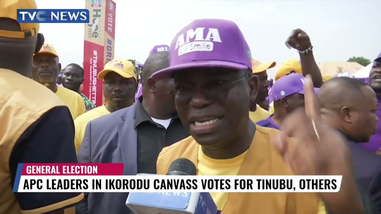 APC Leaders In Ikorodu Canvass Votes For Tinubu, Others
