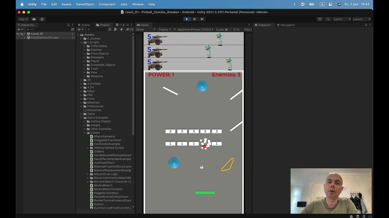 Arkanoid Zombie Breaker: Как создавалась игра (часть 1) 2023.12.03