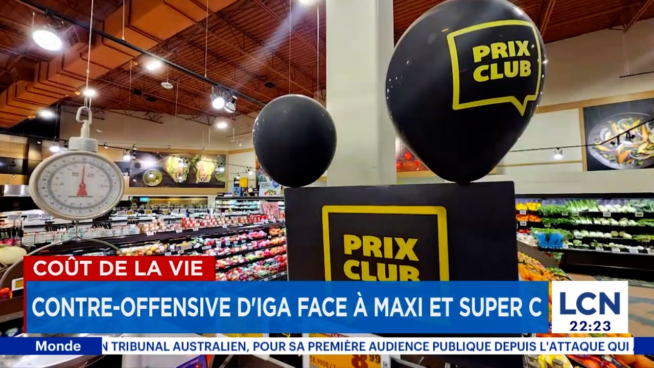 Guerre des prix: contre-offensive d'IGA face à Maxi et Super C