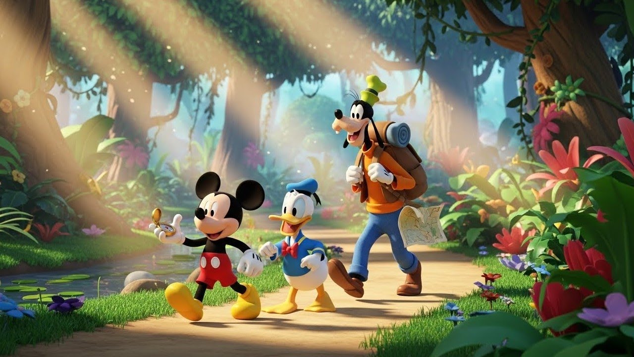 Mickey Mouse & The Rainbow River Rescue 🌈 | 3D Kids Cartoon Adventure | Fun & Friendship Story 🐭✨