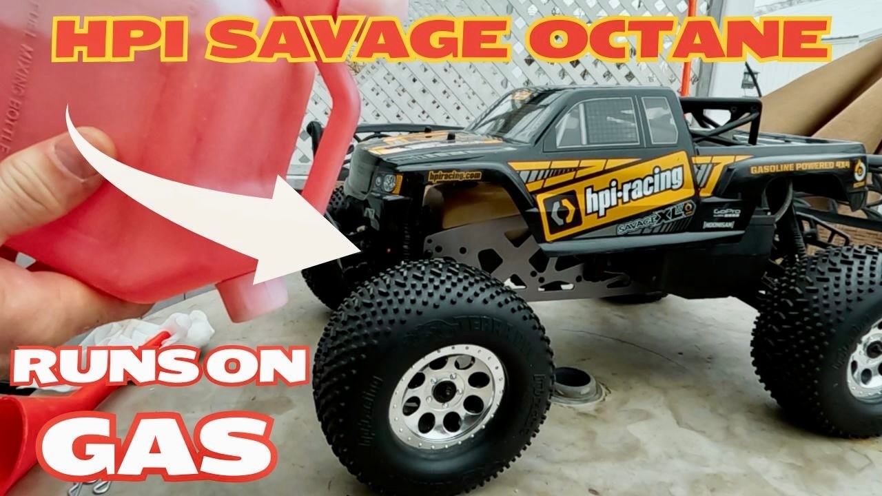 HPI Savage Octane Gasoline 15CC Monster Truck Full Review, History & Test Drive