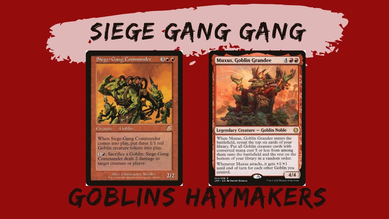 BIG HAYMAKERS! Maximum Sacrifice Effects Legacy Goblins