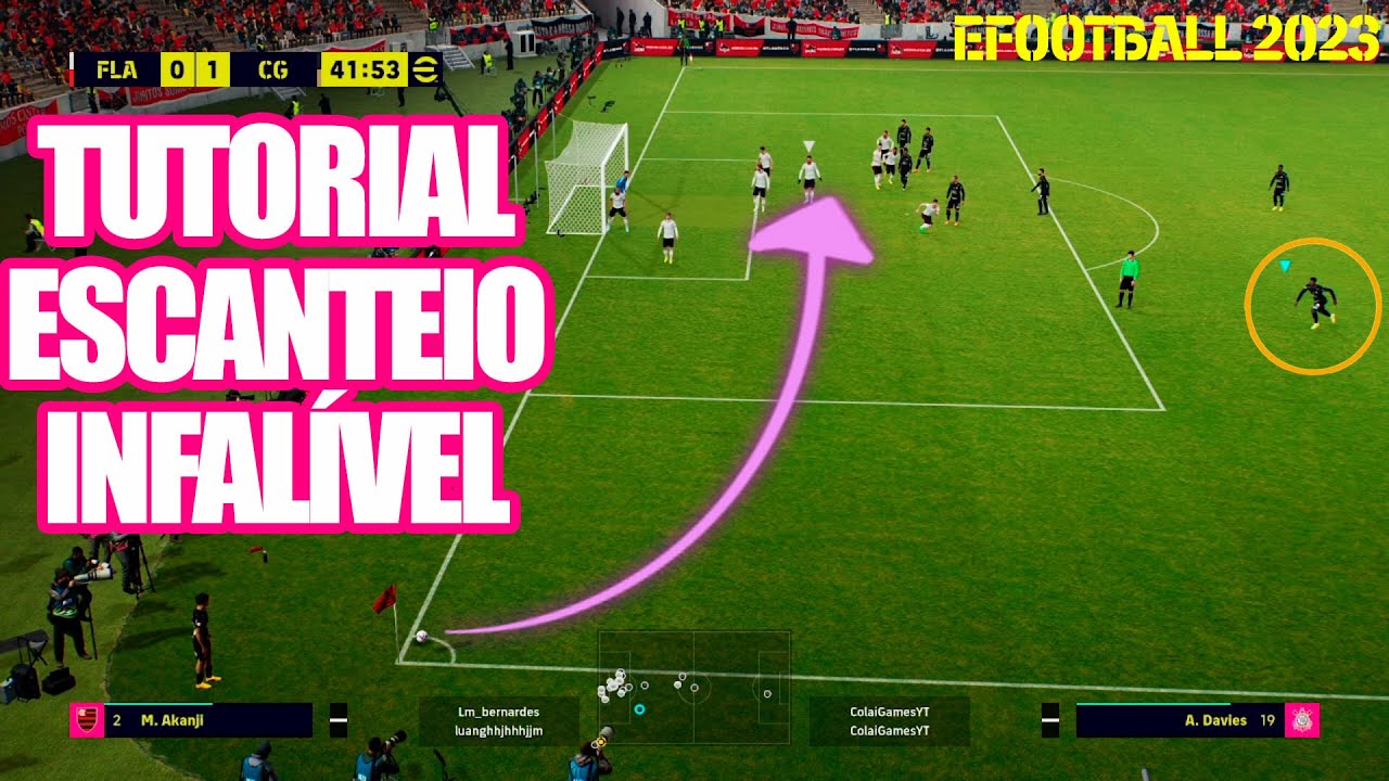 💥SÓ VOCÊ NÃO FAZ ESSA JOGADA DE ESCANTEIO NO E-FOOTBALL 2023