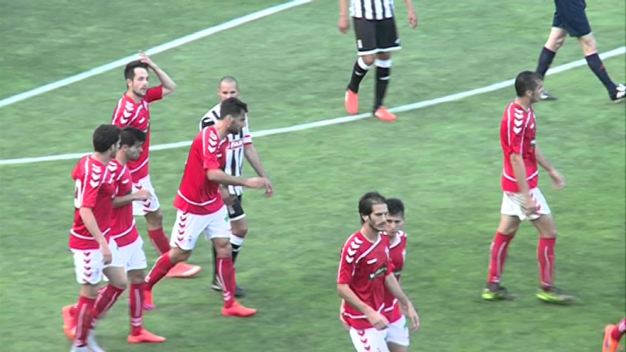 01/05/2016 RESUMEN DEL PARTIDO CARTAGENA C.F  - REAL MURCIA