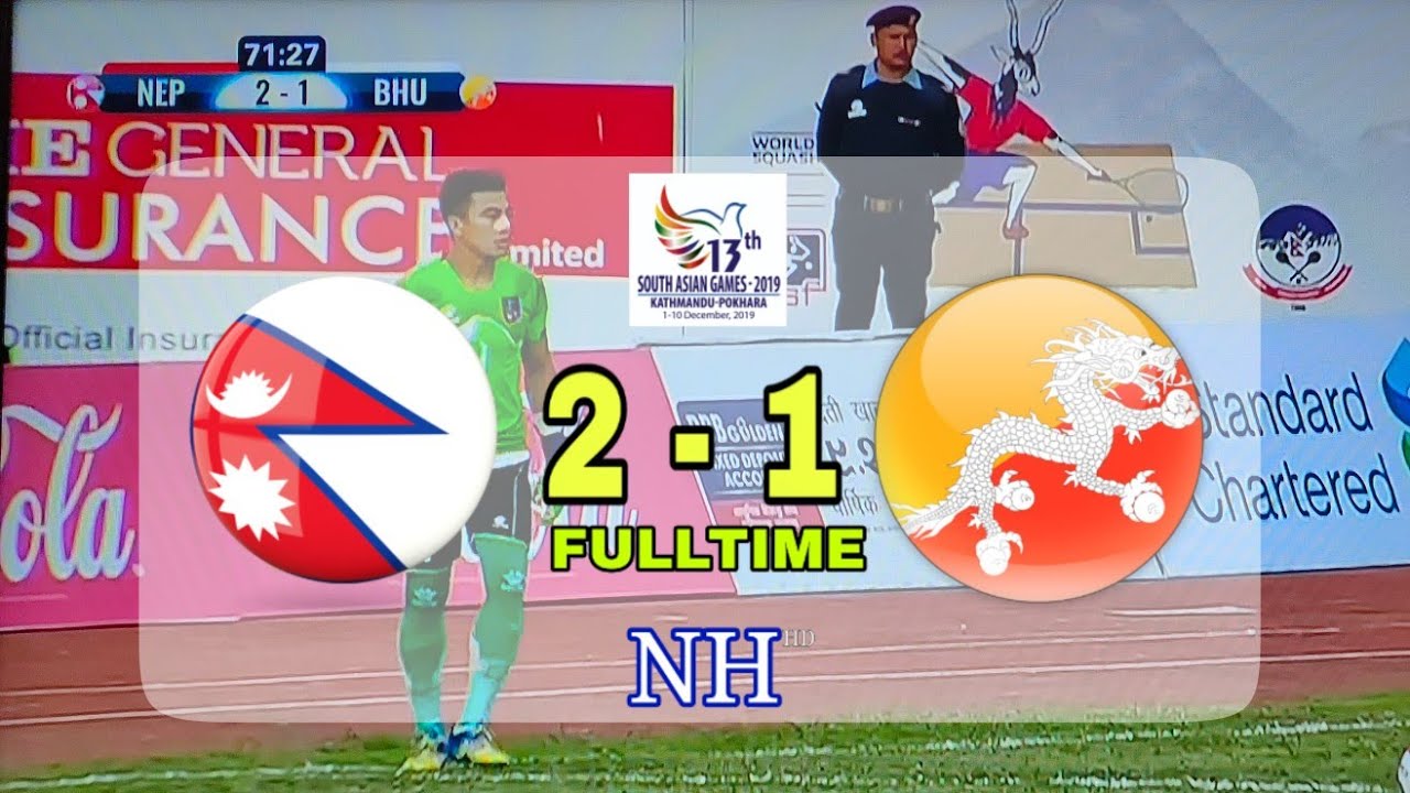 HIGHLIGHTS: NEPAL 🇳🇵2-1 BHUTAN 🇧🇹 - FINAL &bull;  SAG MEN'S FOOTBALL 2019