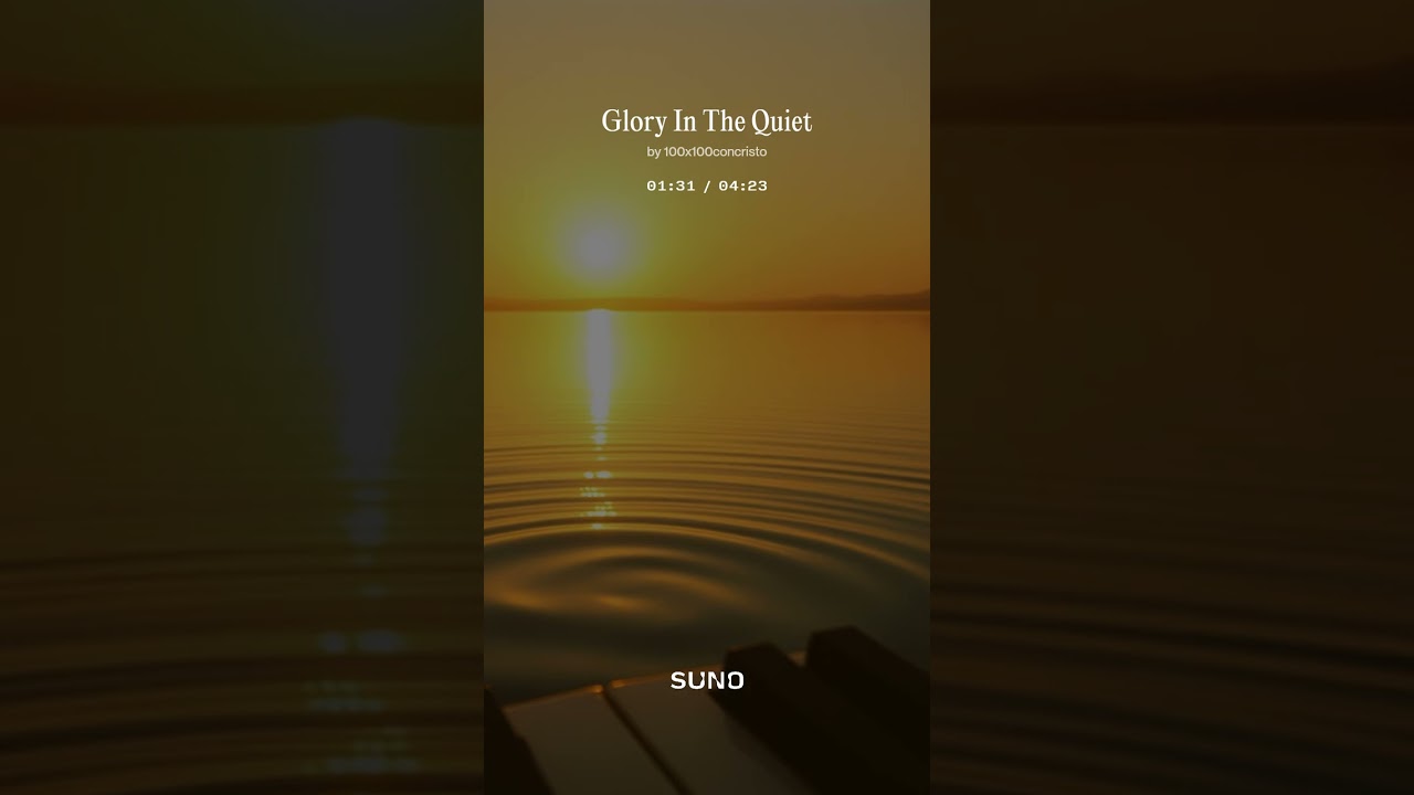 Glory In The Quiet