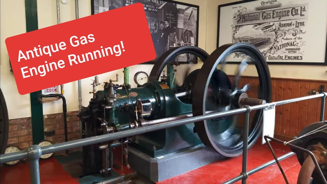 Best Engine Sound! - National Gas Engine - Antique Engine