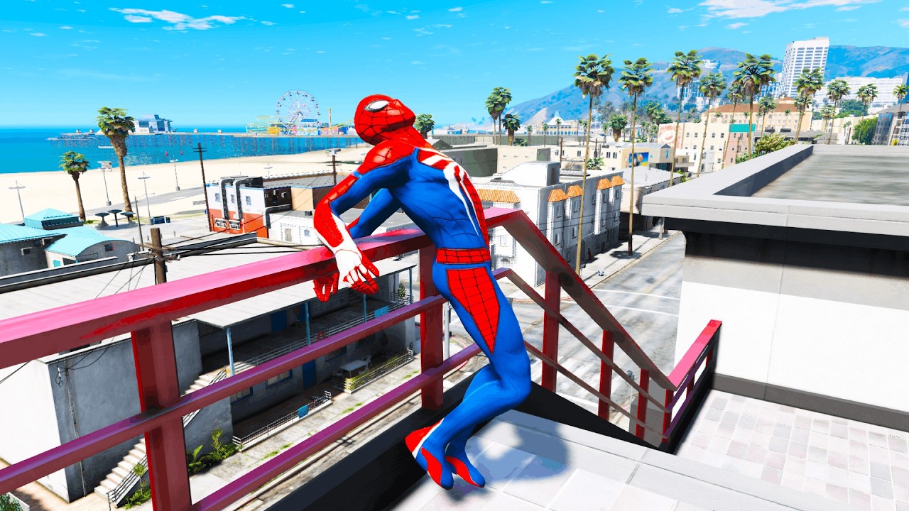 GTA 5 Ragdolls SPIDERMAN Jumps/Fails (Euphoria Physics)