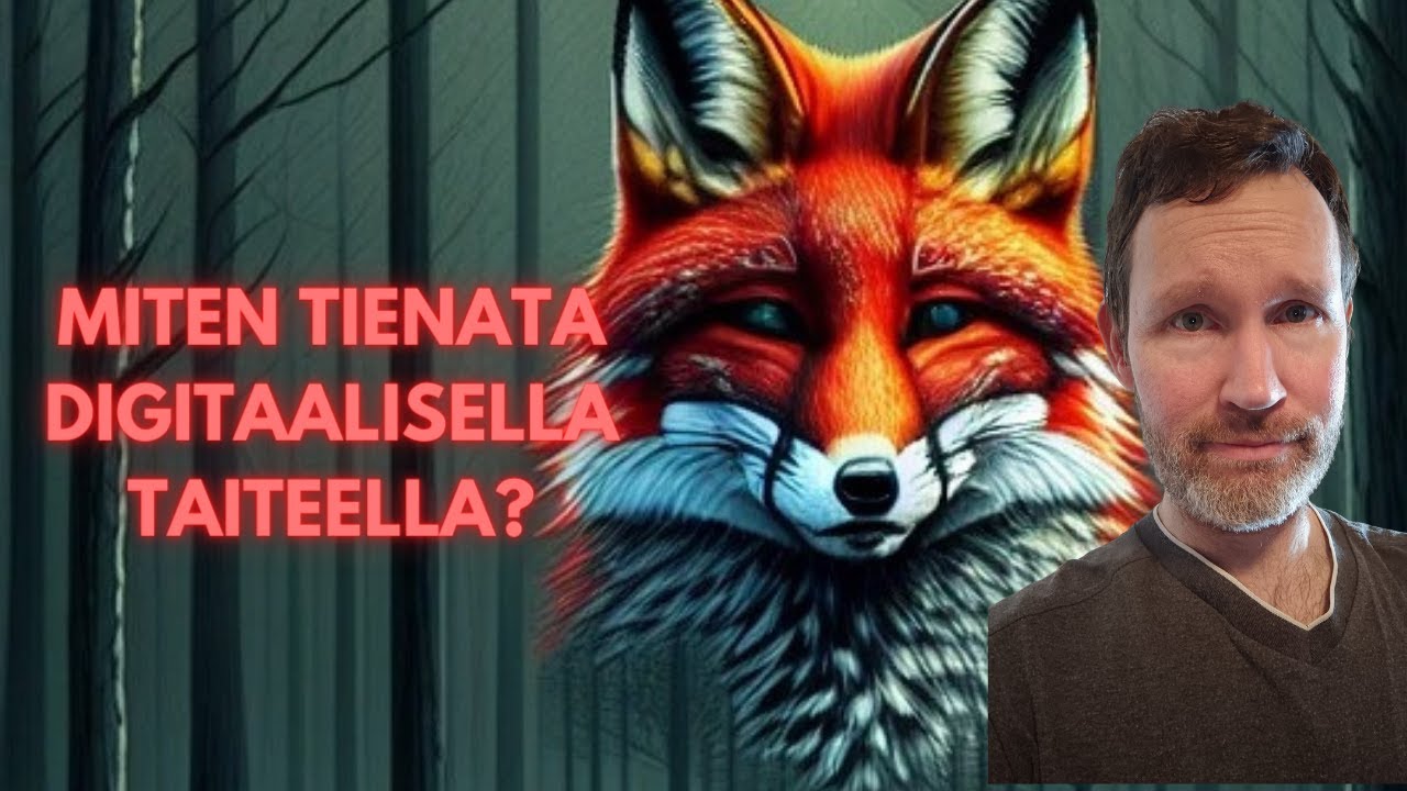 Miten tienata digitaalisella taiteella?