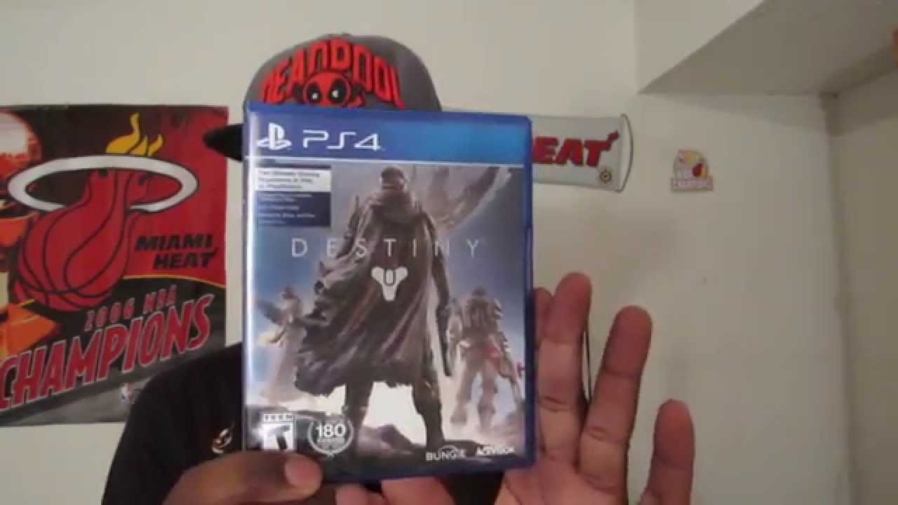 Destiny PS4 Unboxing- Thirst = Quenched?
