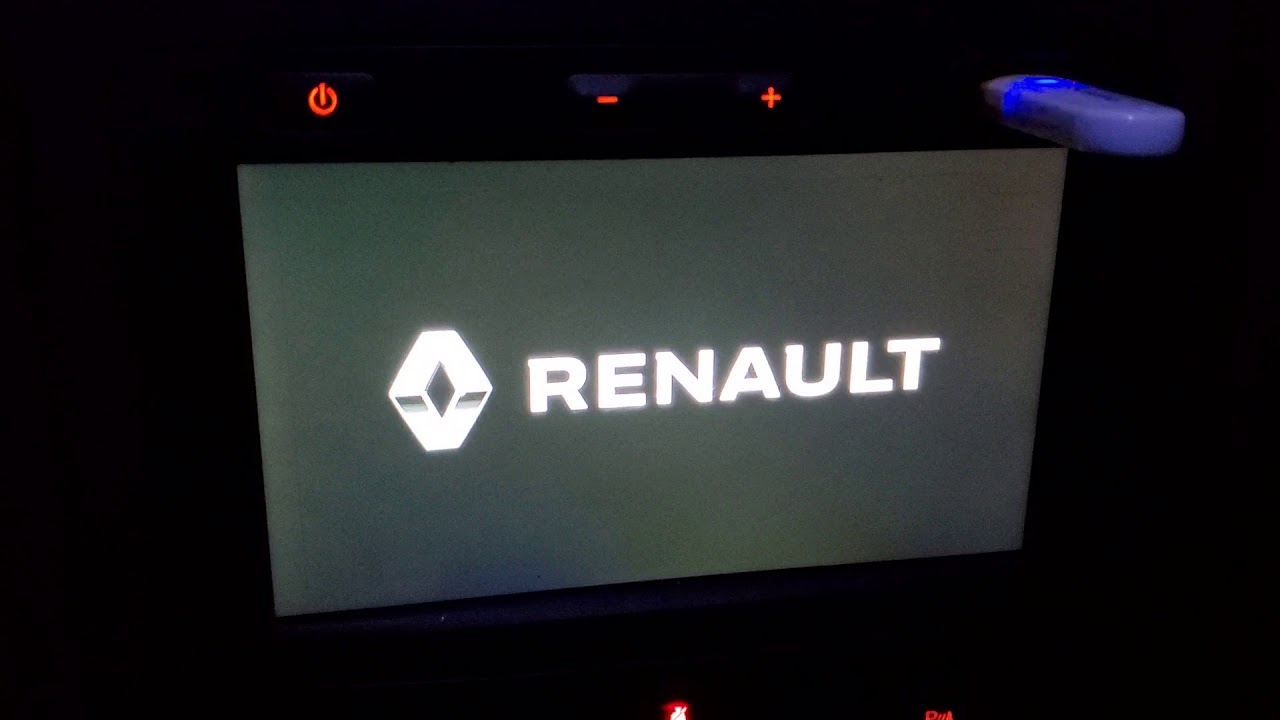 Renault Medianav test mode to activate hidden option and activate rear camera option