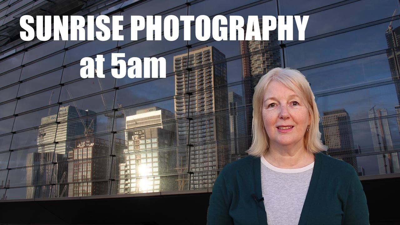 Sunrise Photography at the O2 and Canary Wharf