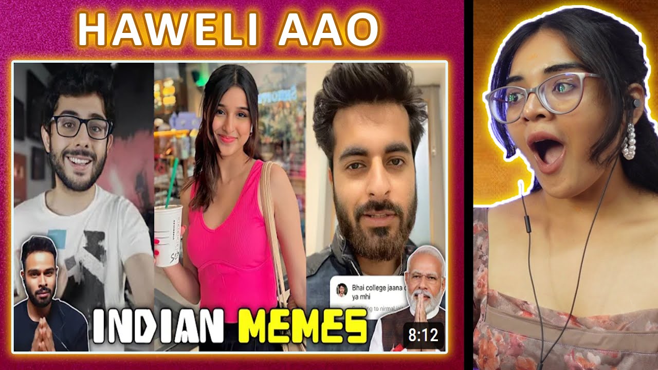 Dank Indian Memes REACTION | Trending Memes | Indian Memes Compilation | Memehub | Neha M.