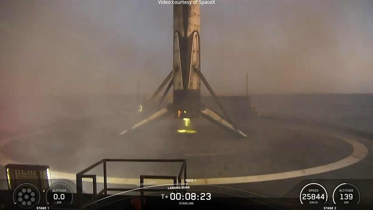 SpaceX Starlink 410 launch and Falcon 9 first stage landing, 1 August 2026