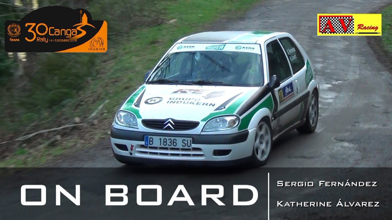 On Board Sergio Fernández - Katherine Álvarez | TC-3 Santana | Rally Cangas del Narcea 2018
