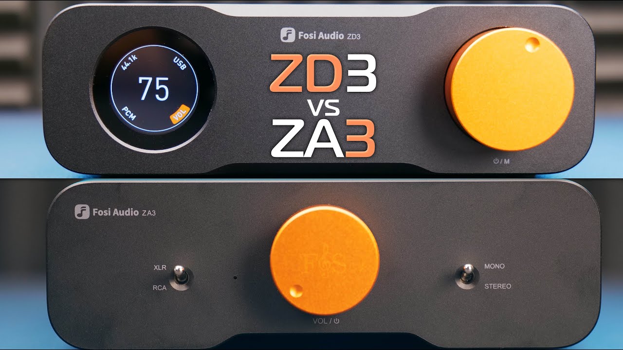 The Perfect Match: Fosi Audio ZD3 vs ZA3