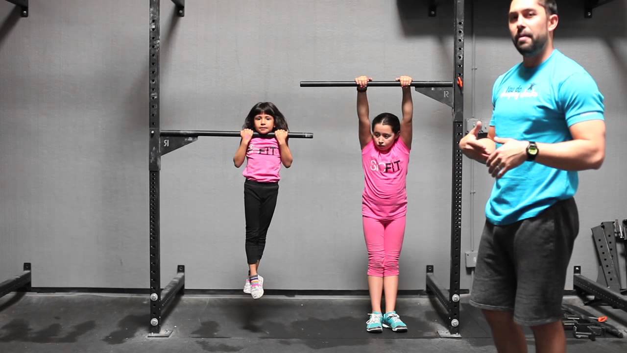 Teaching Kids the Pullup