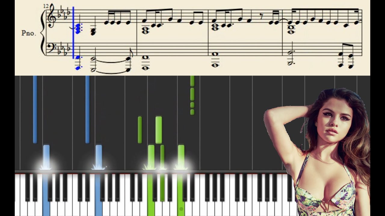 Selena Gomez - Good For You - Piano Tutorial