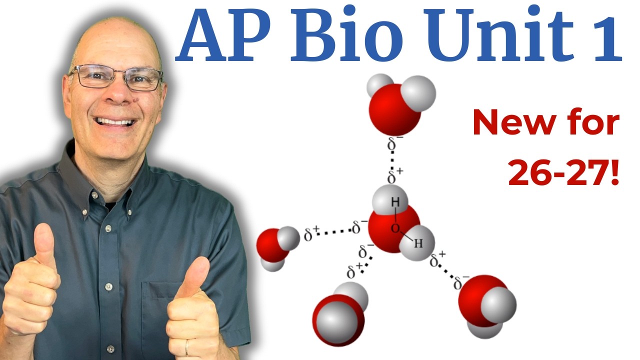 The Ultimate AP Biology Unit 1 Review (Score a 5 on the Exam!)