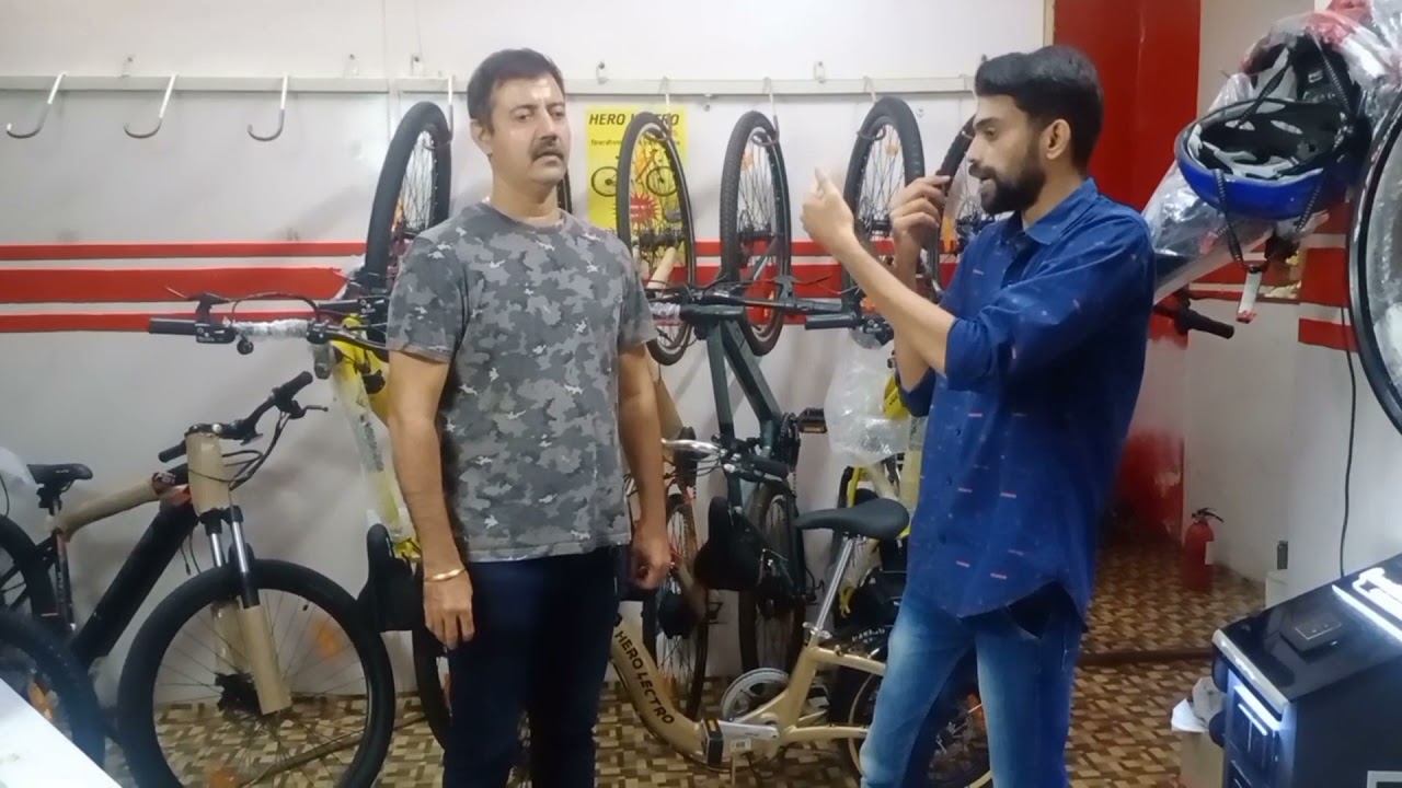 Bodke Cycles, Hero Lectro exclusive dealership. 50 year old shop