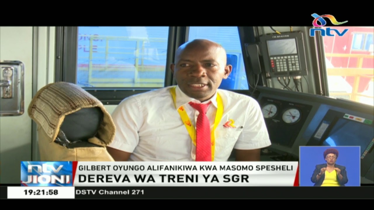 Sio kazi rahisi, dereva wa treni ya SGR Gilbert Oyungo asema
