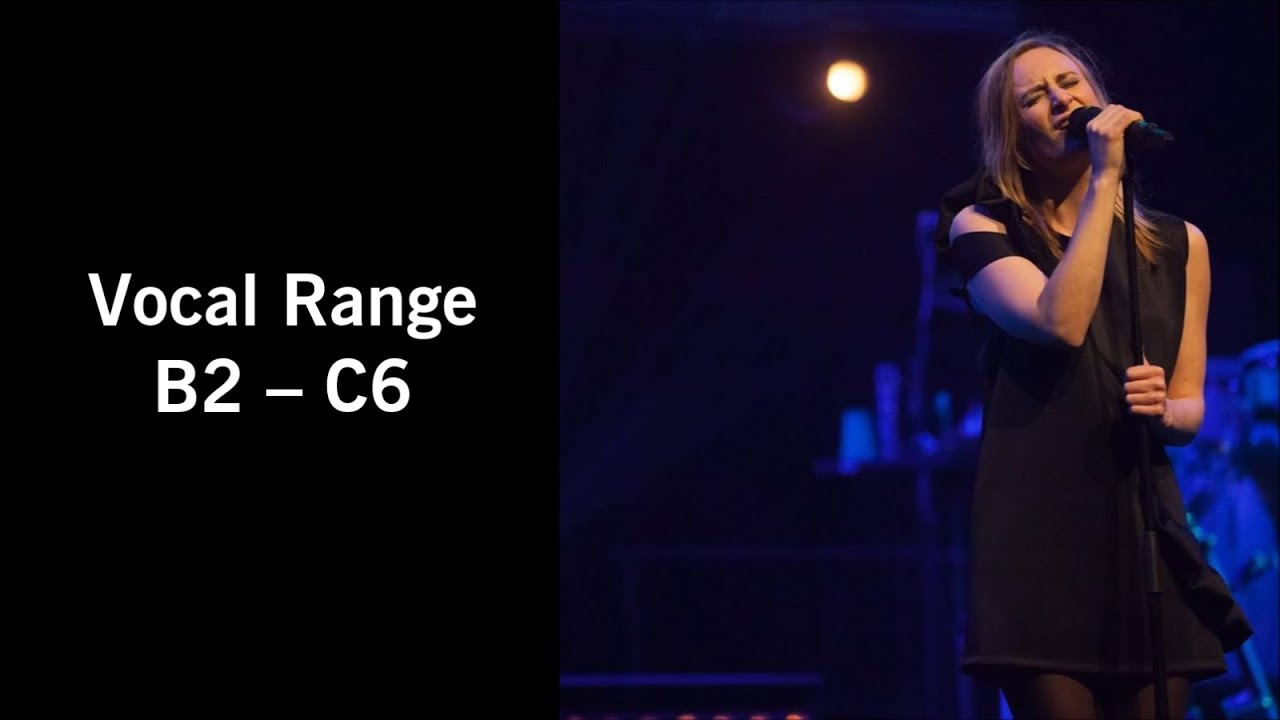 The Vocal Range of Geike Arnaert (Hooverphonic)