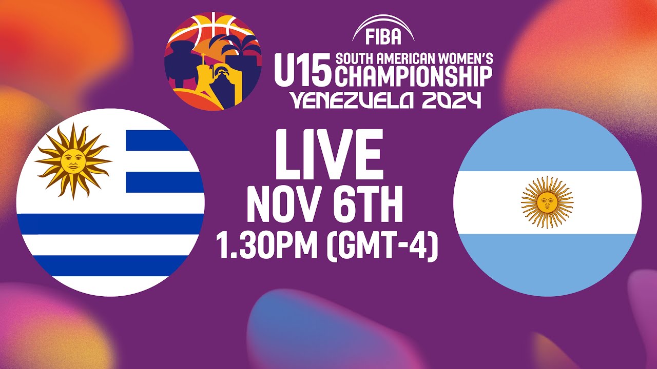 Uruguay v Argentina | Full Basketball Game | South American U15 Women's Championship 2024