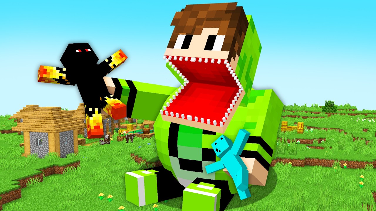 Я СТАЛ ГИГАНТОМ, чтобы ПОЖРАТЬ YOUTUBERS!