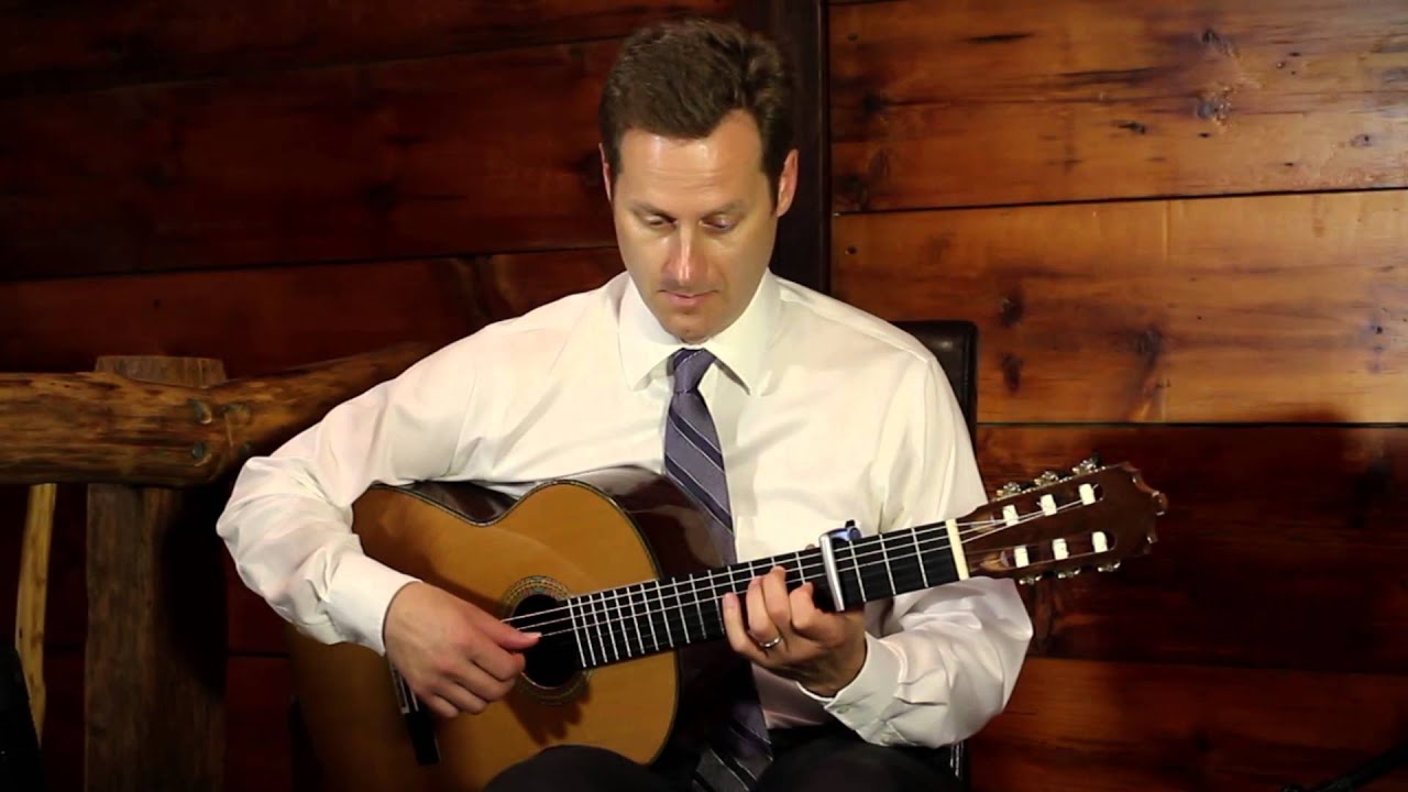 Arioso (J.S. Bach) classical guitar transcription by Pete Smyser
