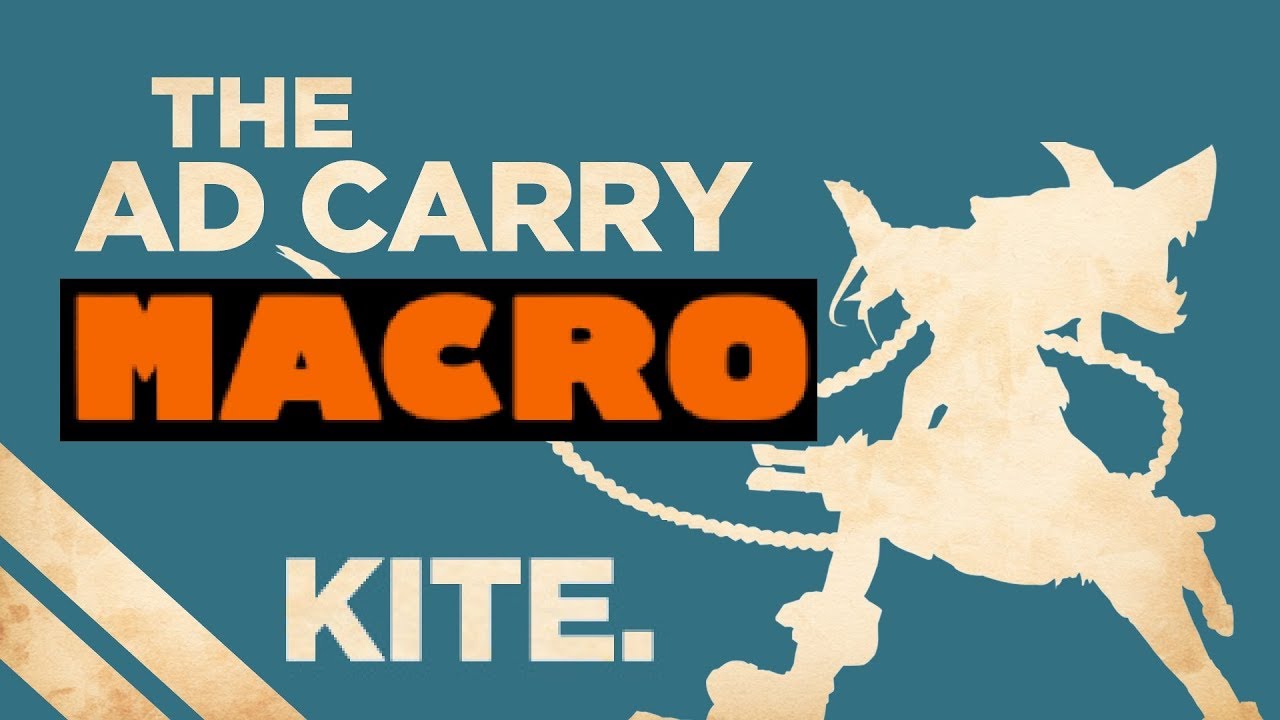 LEAGUE OF LEGENDS - ADC Kite MAKRO KLAVYE - MOUSE / MACRO KEYBOARD