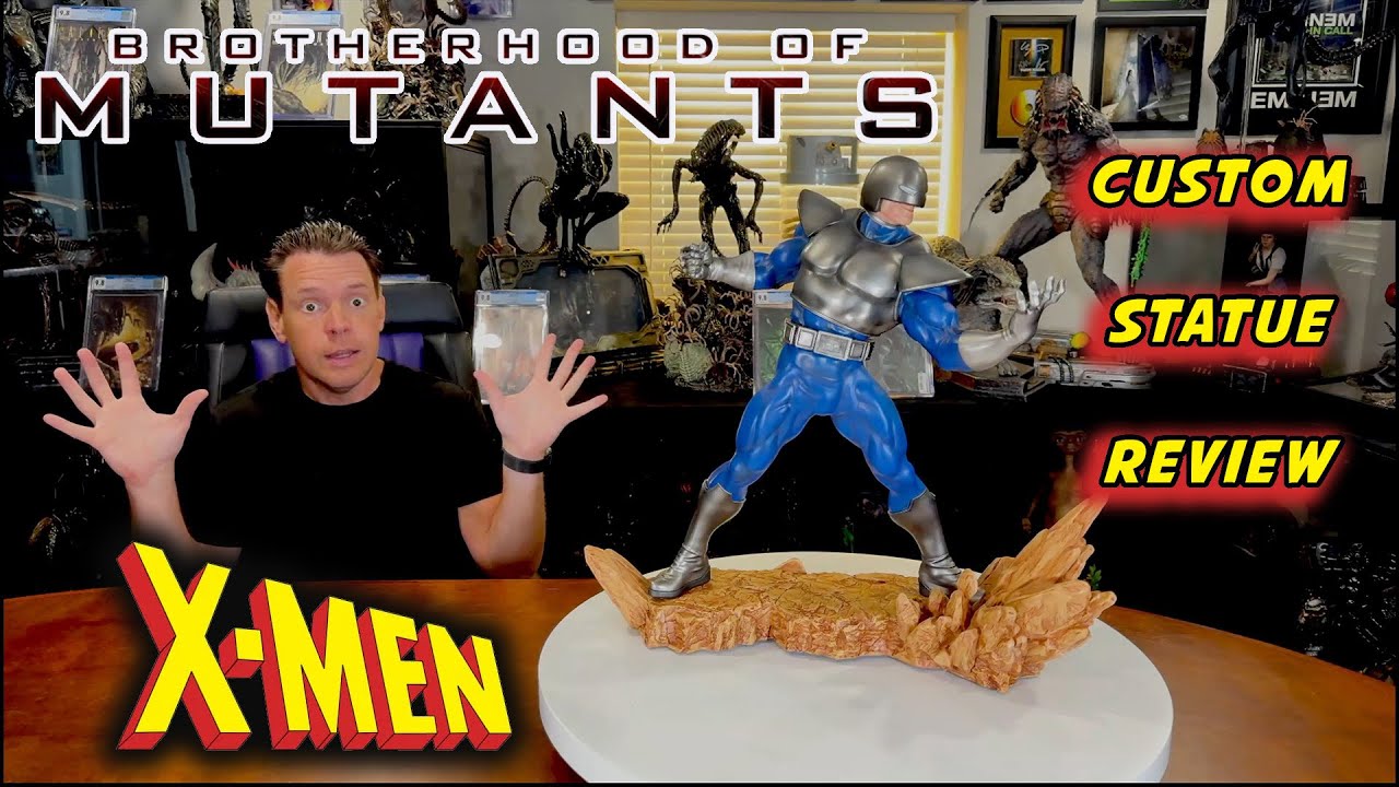 CUSTOM BROTHERHOOD of MUTANTS STATUE!  AVALANCHE from X-MEN!