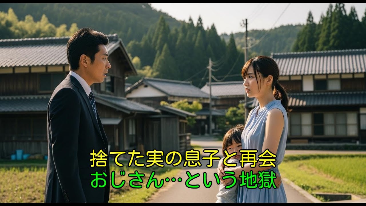 捨てた息子と地獄の再会。彼を絶望させた「おじさん」という一言