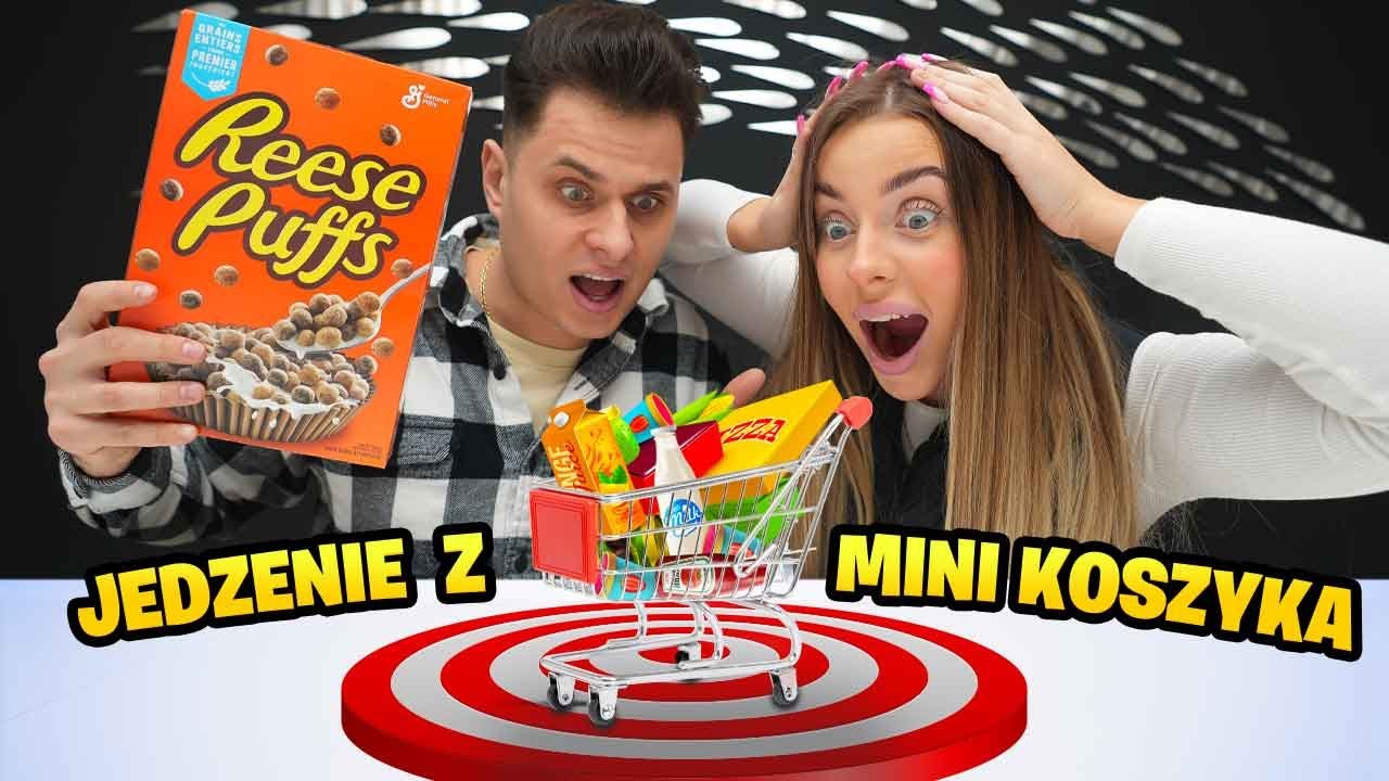 JEMY TYLKO to co ZMIEŚCIMY w MINI KOSZYKU przez CAŁY DZIEŃ!