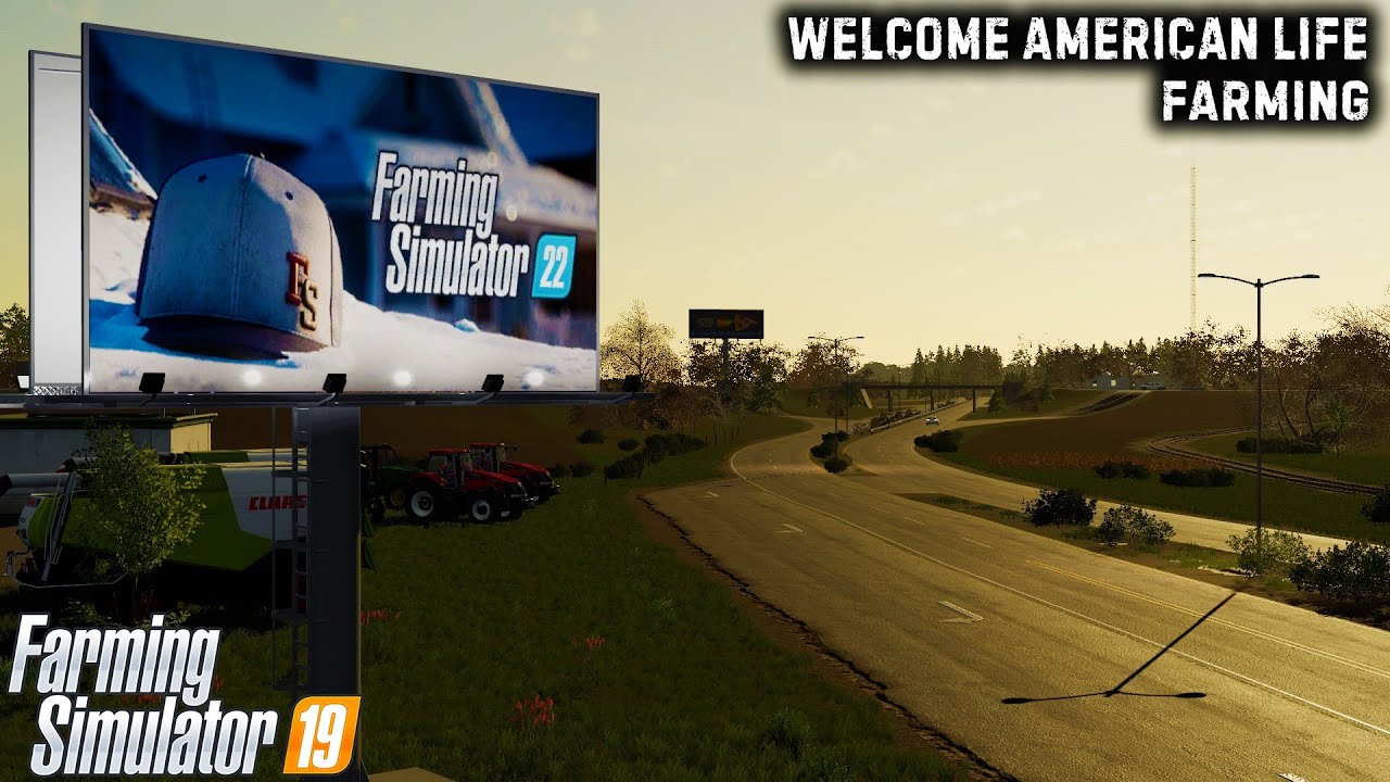 [FS19]-ОБЗОР КАРТЫ AMERICAN LIFE FARMING.Farming Simulator 19 - #Посмотрим