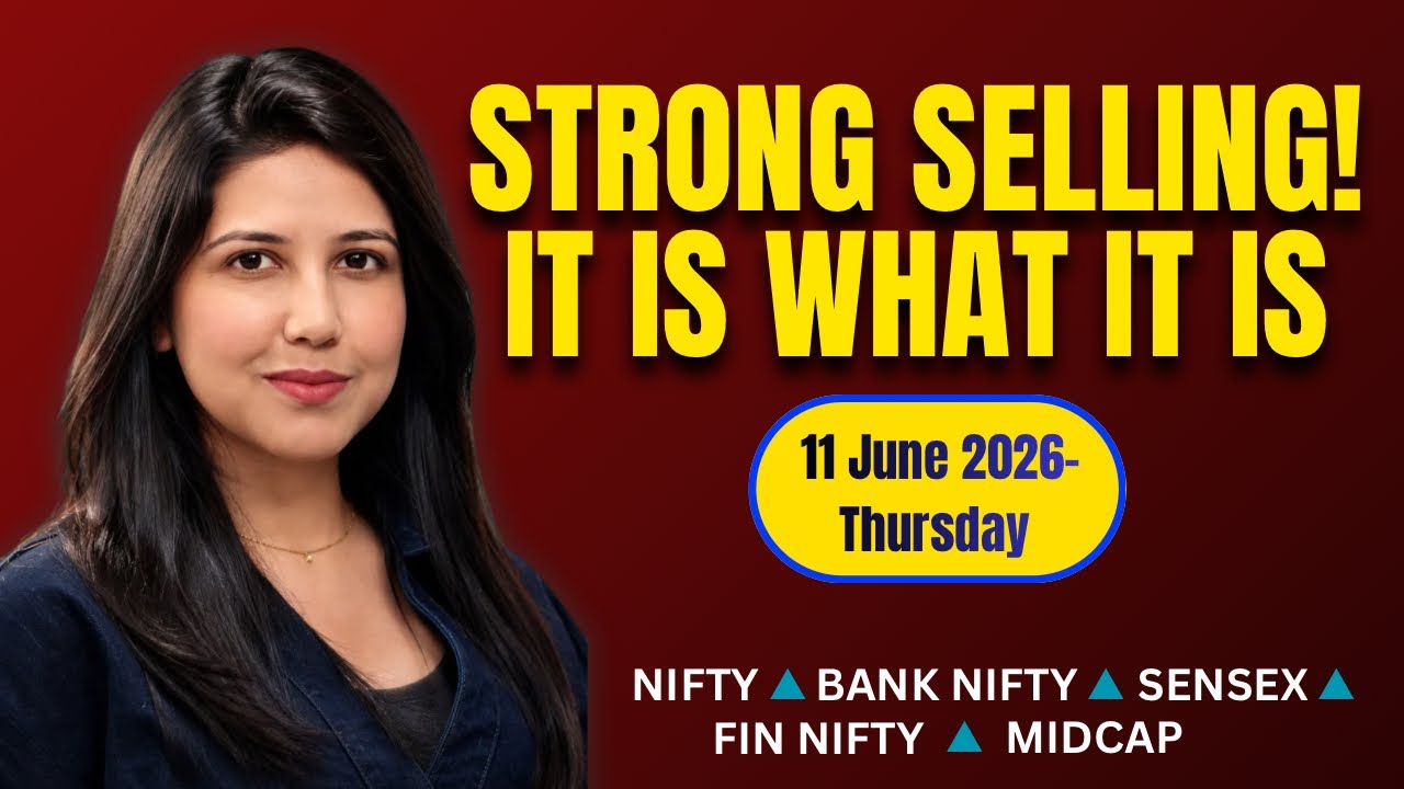 Nifty Tomorrow & Bank Nifty Prediction for 11 June 2026 | Sensex tomorrow | Payal Arora