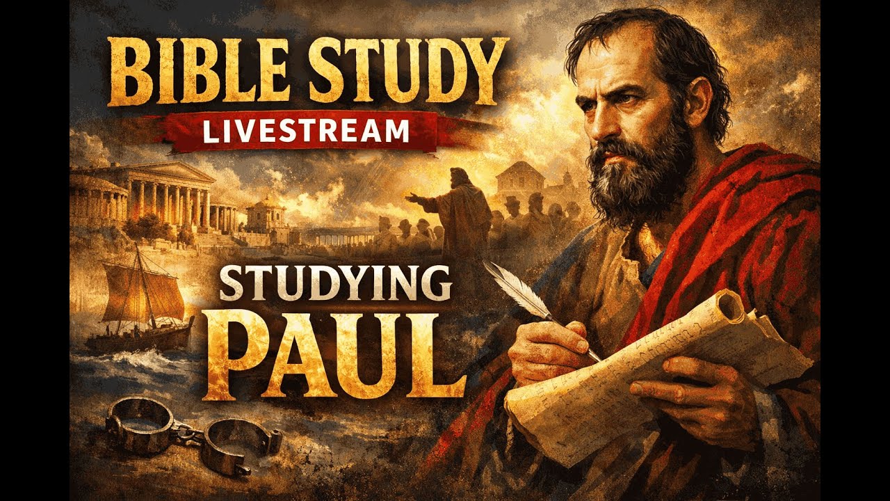 Bible Study Livestream (1 Corinthians Ch 1-8)