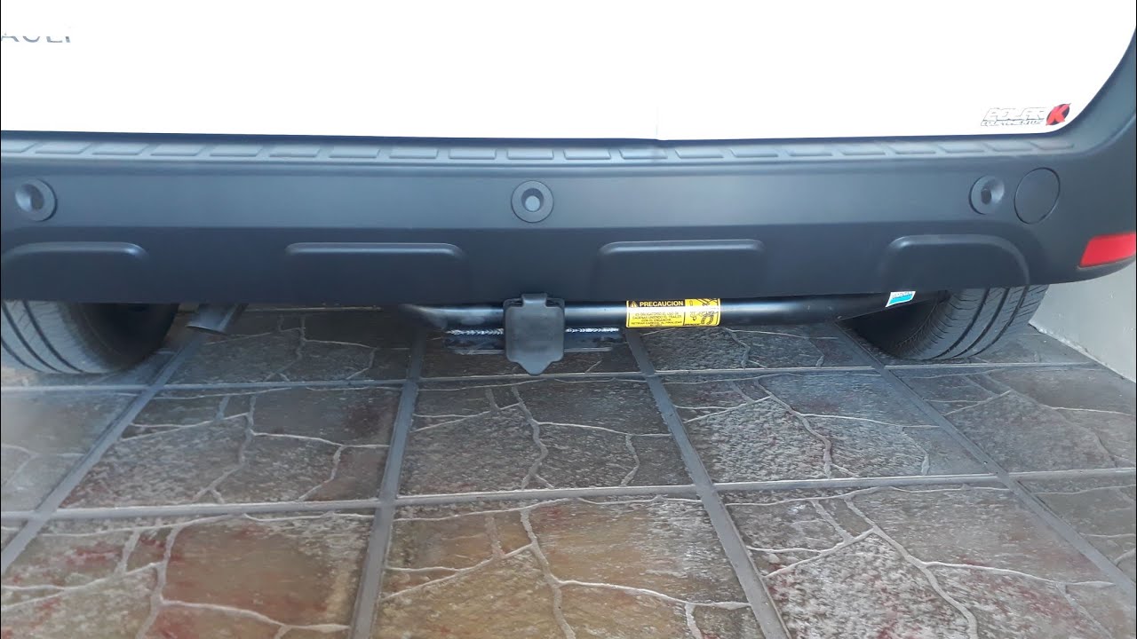 Nueva Renault Kangoo Dacia Dokker enganche remolque trailer as&iacute; qued&oacute; colocado